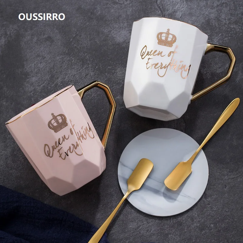OUSSIRRO натуральный мрамор фарфоровая кофейная кружка сердце любовь чай чашка молока творческий подарок на свадьбу юбилей