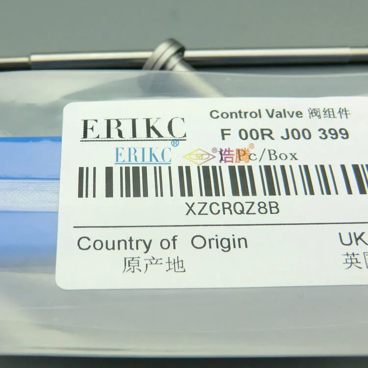 ERIKC oil control valve assy F 00 R J00 399 F00RJ00399 valve assembly F00R J00 399