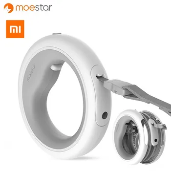 

Xiaomi Mijia Dog Leash MOESTAR UFO Retractable Pet Leash Puppy Dog Collar Dog Seat Belt Rechargeable Anti Lost Traction Rope