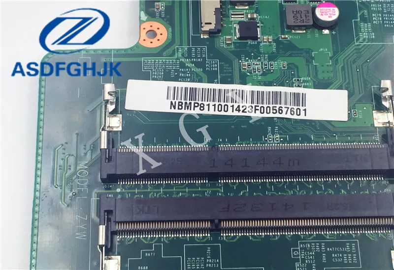 اللوحة المحمول DA0ZYWMB6E0 NBMP811001 ملحوظة. MP811.001 ل aceller ل أسباير E5-771G E5-771 اللوحة DDR3L المتكاملة SR1E3