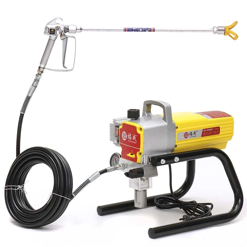 

Drillpro 1800W 220V 5800Psi High Pressure Airless Spraying Machine Durable Electric Airless Paint Sprayer Wall Spray Machine