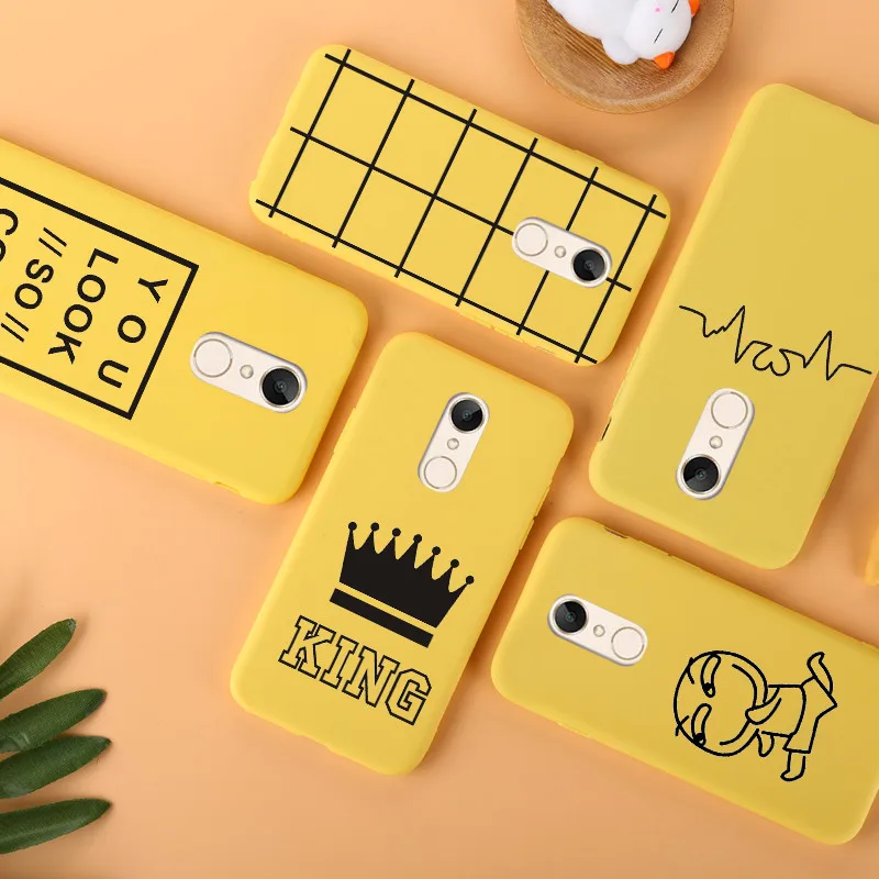 Soft TPU For Xiaomi Redmi 5 Case Cover Xiaomi Redmi 5 Plus Case Painted Soft Silicone Phone Back Case FOR Redmi 5 /5Plus Cases