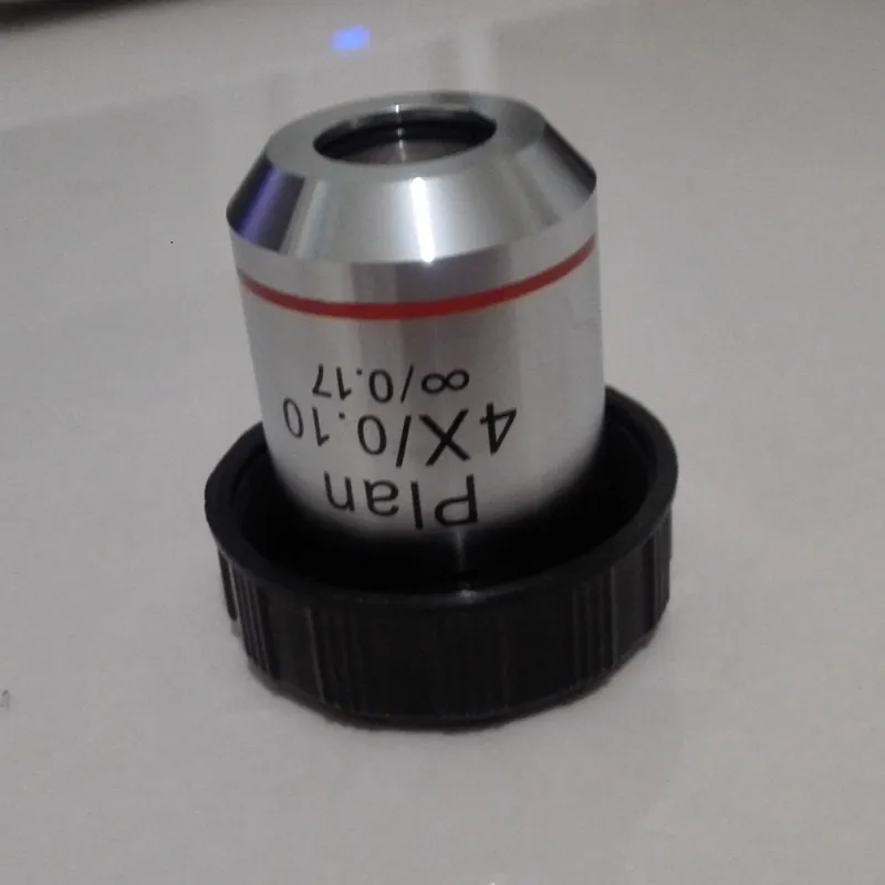 

2019 4X 195 Infinity Plan Achromatic Objective Lens for Educational Lab Medical Bio-Microscope Biological Microscope 20.2mm