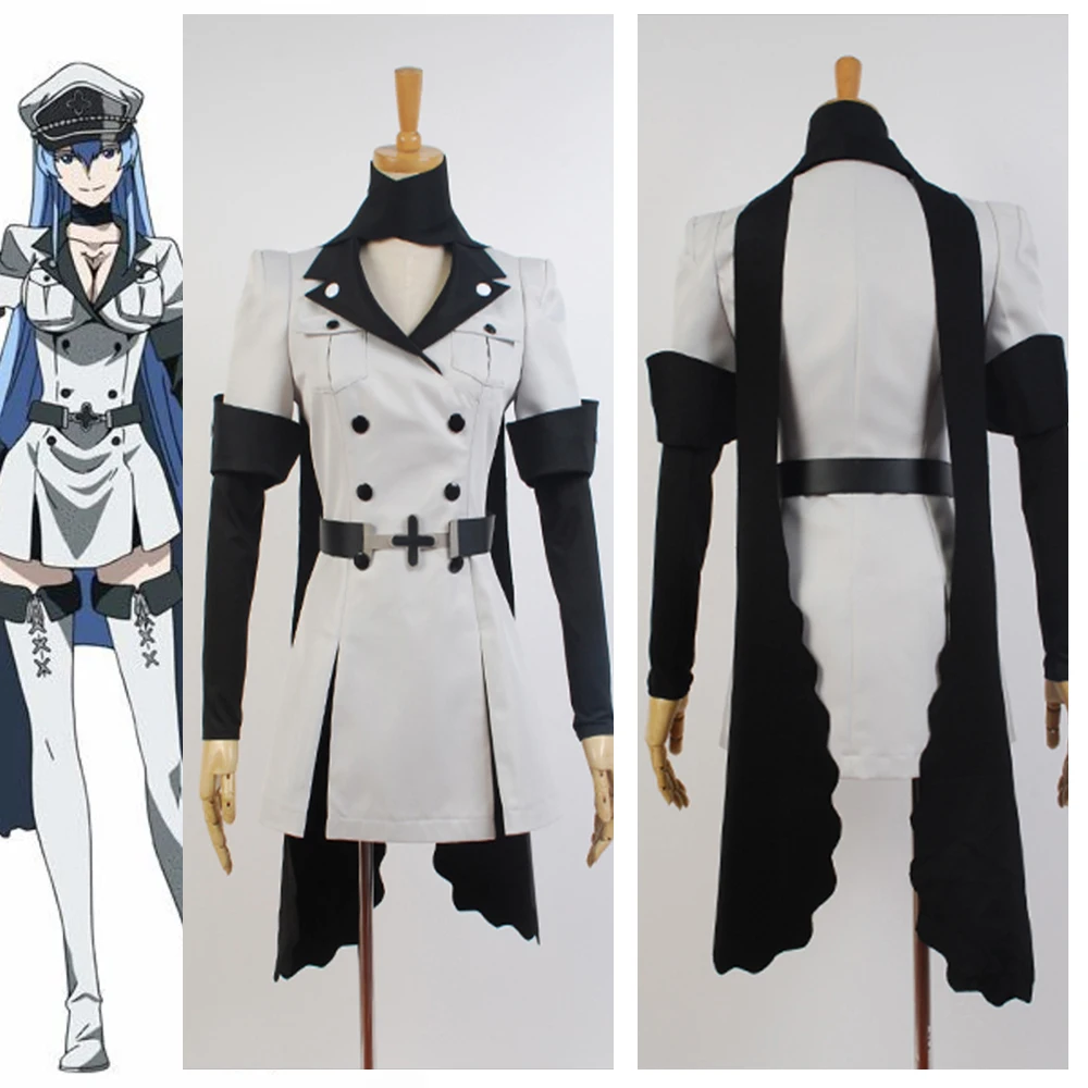 Akame ga KILL! Женский костюм для косплея Esdeath Empire General Apparel на заказ Хэллоуин|cosplay