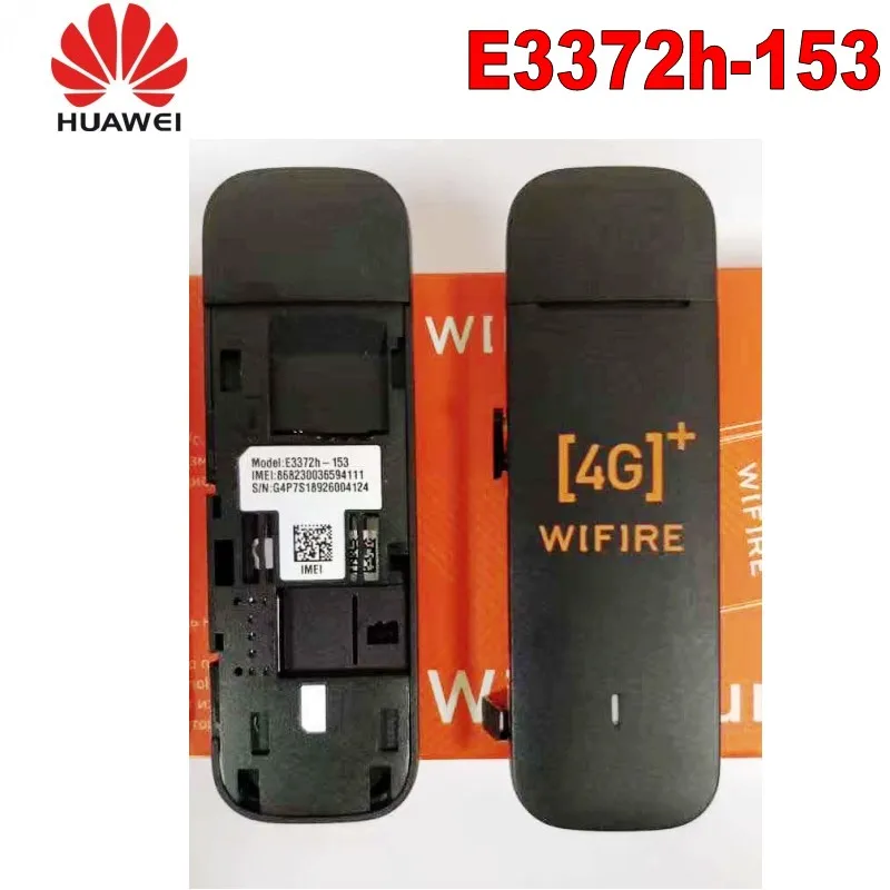 Разблокированный huawei E3372 E3372h-153 с антенной 4G LTE Dongle мобильный usb-модем