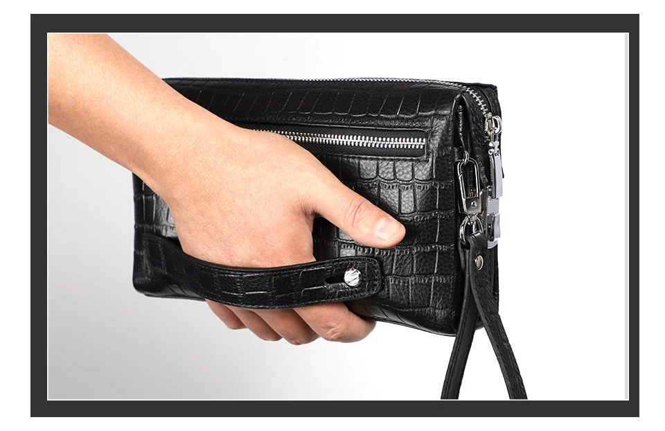 2019 New Designer Men Wallet Password Lock (15)