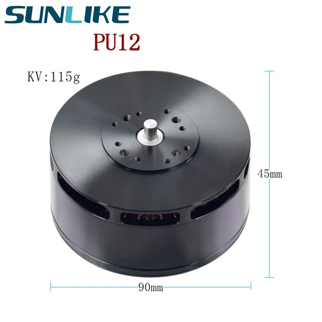 $207  Plant Protection Unmanned Aerial Vehicle Parts PU12 Motor Multi-Axis Machine Motor Efficient Plant 