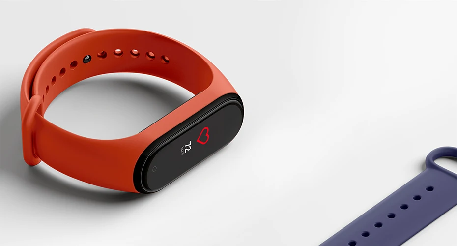 Xiaomi mi Band 4 Smart mi band 4 0,9" AMOLED экран водонепроницаемый пульсометр фитнес 135 мАч Bluetooth 5,0 50 атм