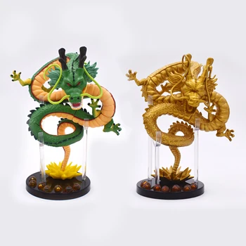 

2 Styles Green Gold 15cm Anime Dragon Ball Z ShenRon ShenLong PVC Action Figure Collection Model Toy Selectable Free Shipping