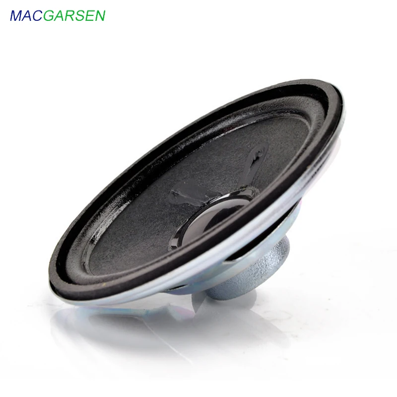 MACGARSEN 2 шт. 3 дюймовый Среднечастотный динамик 13 core 2 Ом 5 Вт кромка ткани громкий Динамик круглый компьютер ТВ Динамик для ПК