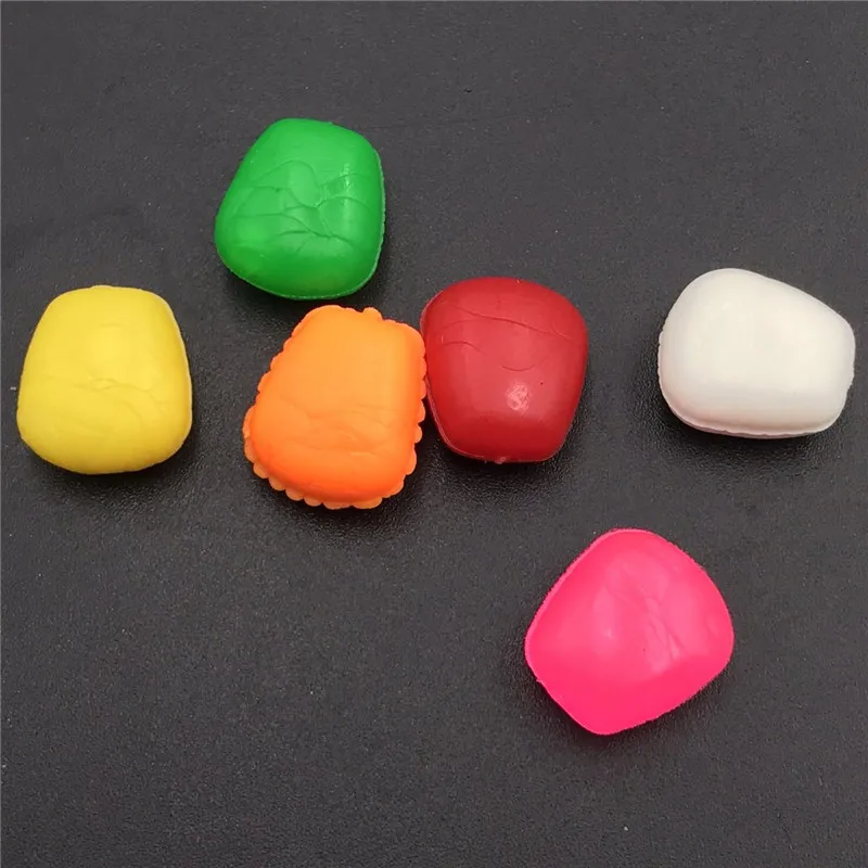 

50xCarp fishing floating soft corns eco-friendly artifical fake corns pop-up baits Soft Bionic Simulation Lures spod bomb
