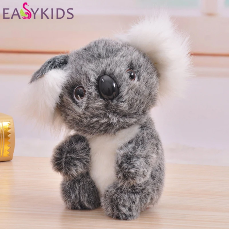 16CM New Arrival Koala Bear White Gray Super Cute Plush Toys Adventure Koala Doll Birthday Christmas Gift For Kids 13CM (1)