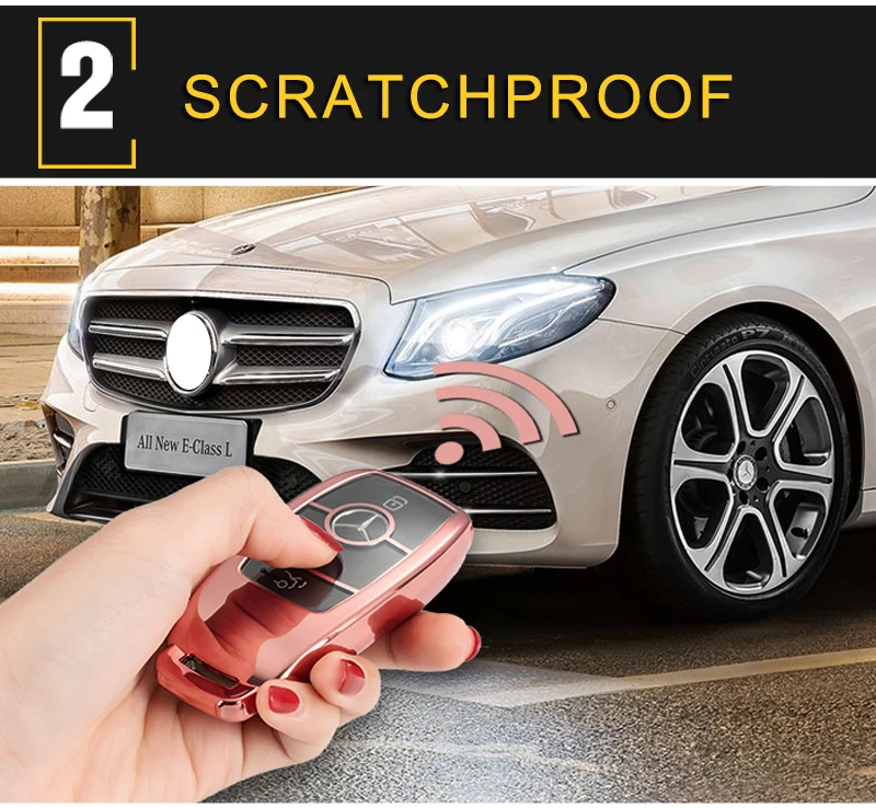 Карманго для Mercedes Benz A B C E S класс GLA CLA G500 GLE GLC ML GLK G авто чехол, держатель для ключа цепи протектор оболочки
