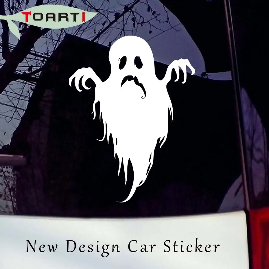 Buy 11.6*15.4cm Scary Ghost Halloween Car Truck Window