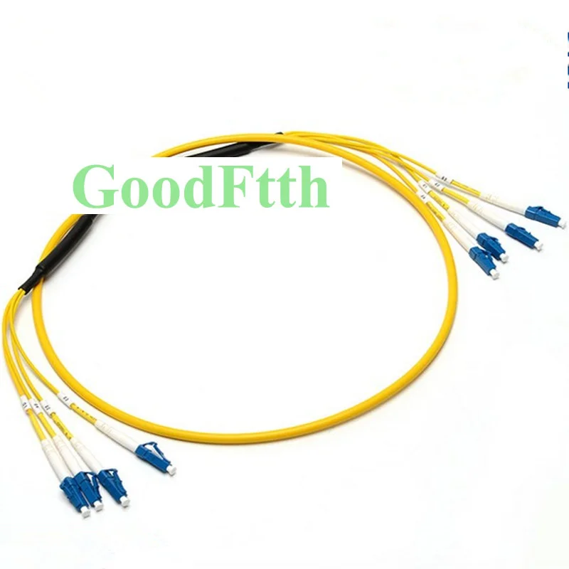 

Fiber Patch Cord Jumper LC-LC UPC SM Trunk 4 Cores Breakout 2mm GoodFtth 100-500m