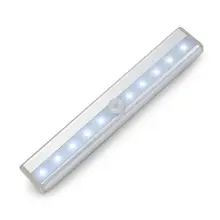 Светодиодный лампочка с сенсорным управлением, светодиодный ночник, беспроводной, для шкафа, кухонного гардероба, лестничные ступеньки