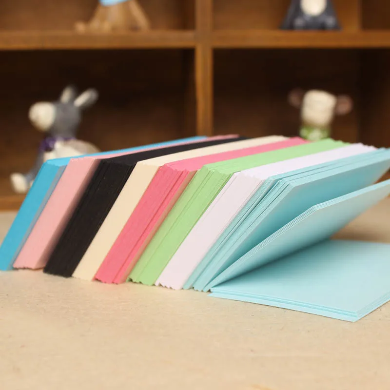 20 шт./лот 10*7 см 120 г поздравительная открытка ручная бумага для детского сада DIY Материал оригами Бумага джем