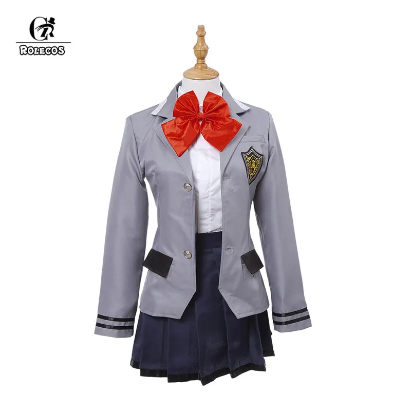 ROLECOS Аниме Tokyo Ghoul Косплэй костюм Kirishima Touka японский JK школьная форма для Для женщин