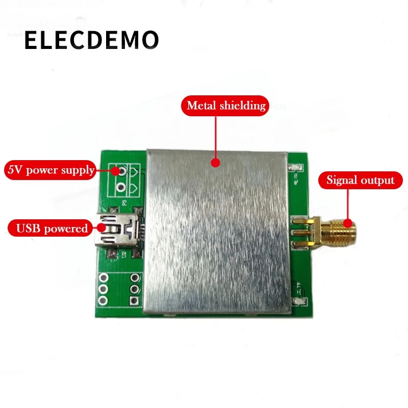 DDS signal generator AD9833 Module frequency generator DDS signal square/sine/triangle wave serial host computer control