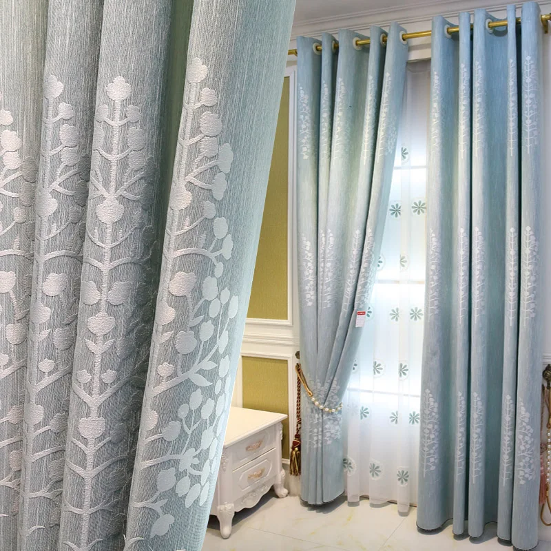 

Cortinas Dormitorio 2 pieces/lot.Modern Garden Curtains Linen Composite Fabric Curtain High Quality Curtain.Free Shipping!