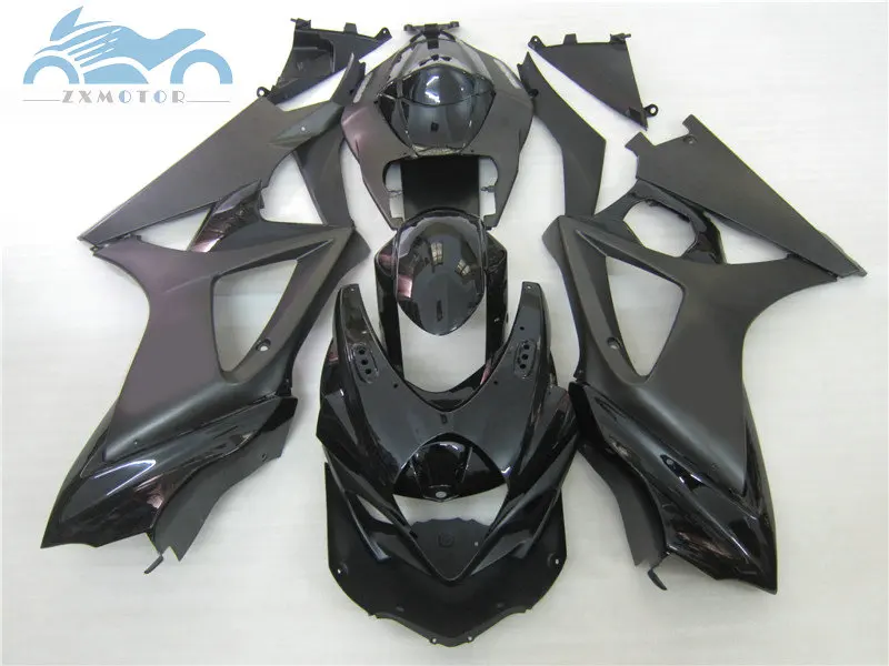 Высококачественный комплект обтекателей для Suzuki GSXR 1000 K7 K8 GSXR1000 2007 2008 мотоциклетный 07 08 черный корпус на
