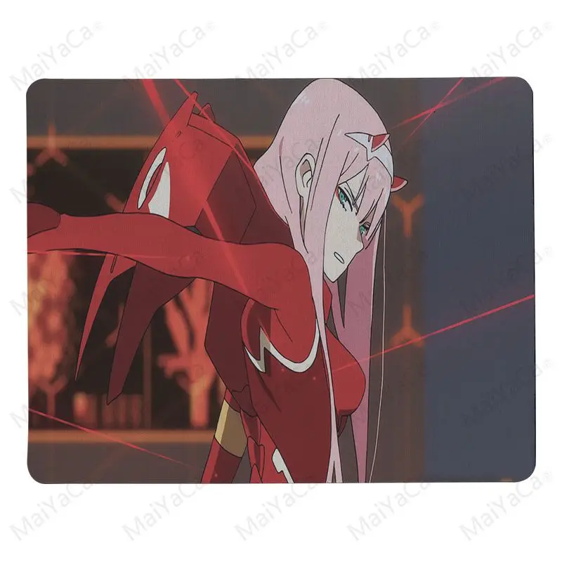 MaiYaCa The Darling in FranXX офисные мыши геймер силиконовый коврик для мыши Размер для 18X22 см Скорость версия коврики для игровой мыши