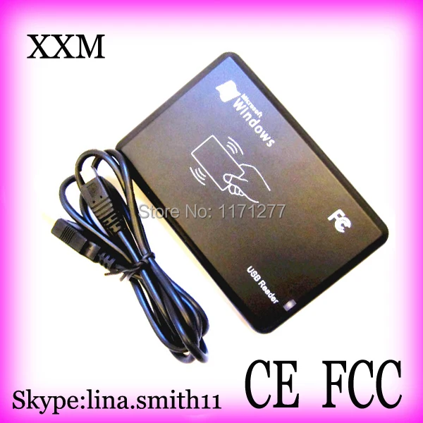 Good quality USB 13.56MHZ IC Card Reader / Smart Card Readeric card