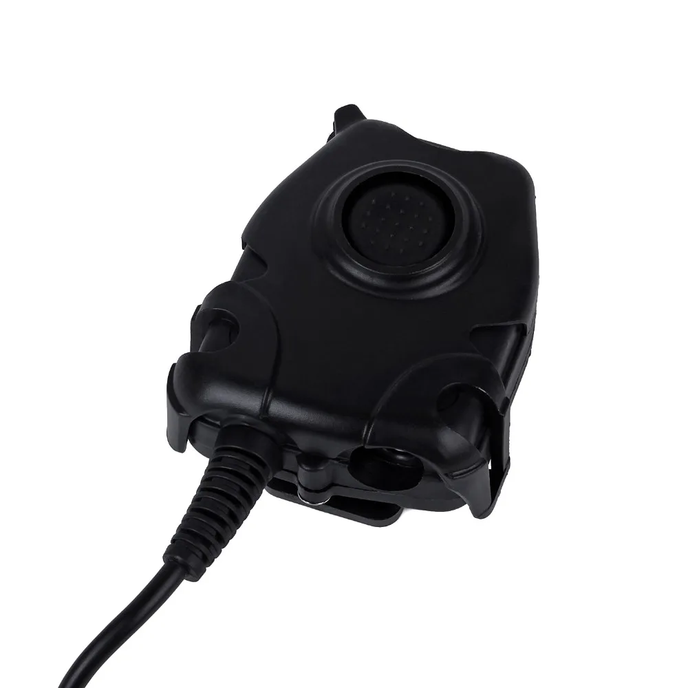 YIDATON новый водонепроницаемый PTT кабель для KENWOOD K Plug Z Тактический Comtac H50 MSA SORDIN H60 HD01