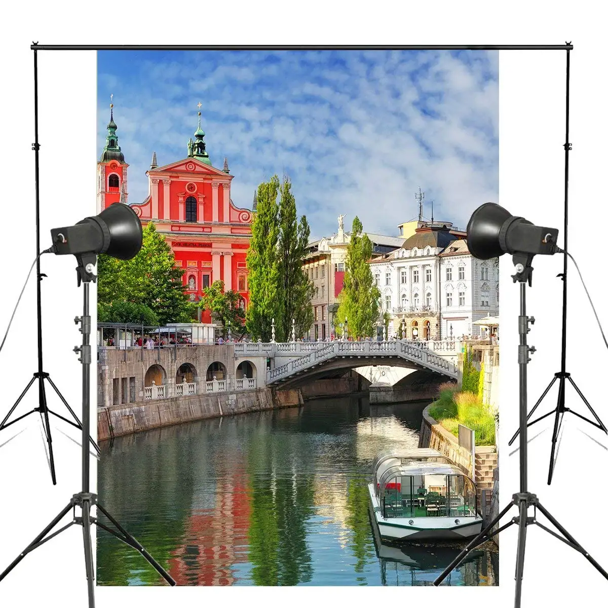 

150x220cm Exquisite Photography Background Paris Urban Town Life Photo Studio Props Wall