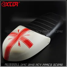 Универсальный 64 см Брисбен Большой ГОРБ ПЮРЕ КАФЕ RACER SEAT РЕТРО ЛОКОМОТИВ Винтаж ПОДУШКА СИМА МОТОЦИКЛ СЕДЛО