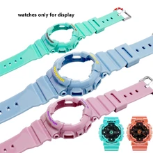 Сменный резиновый ремешок подходит для часов CASIO BABY-G с BA-111 110112120 чехол силиконовый браслет женский браслет
