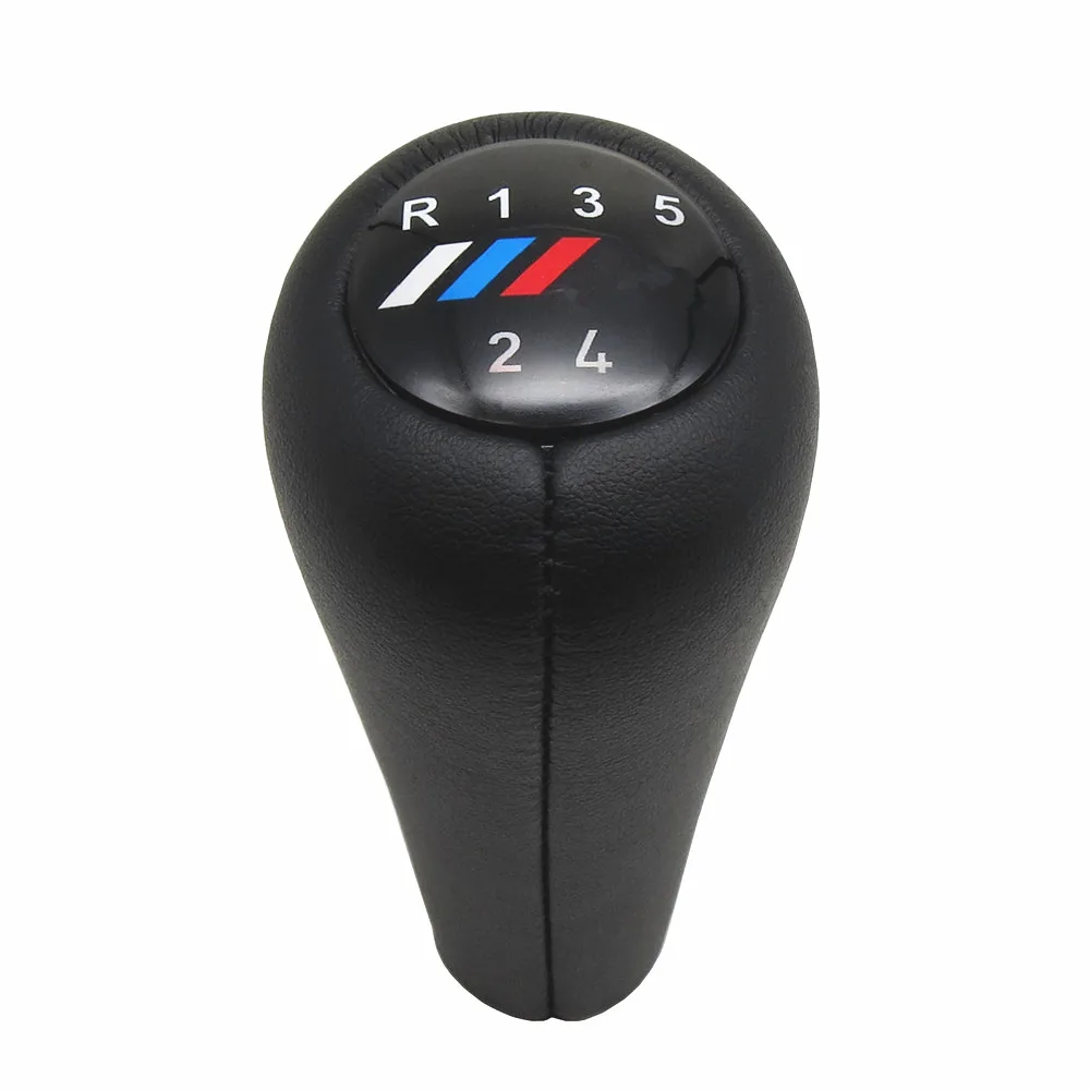 

FaroeChi 5 Speed Gear Knob Shift Stick Black For BMW 3/5 SERIES E30 E36 E46 5 E34 E39 X5