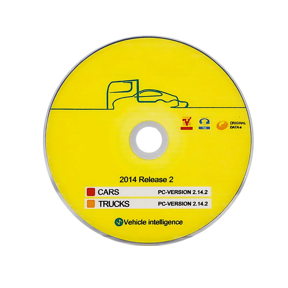 2016.R0/2015.R3 TCS сканер с bluetooth Новый V CI obd2 диагностический инструмент 2 зеленая плата