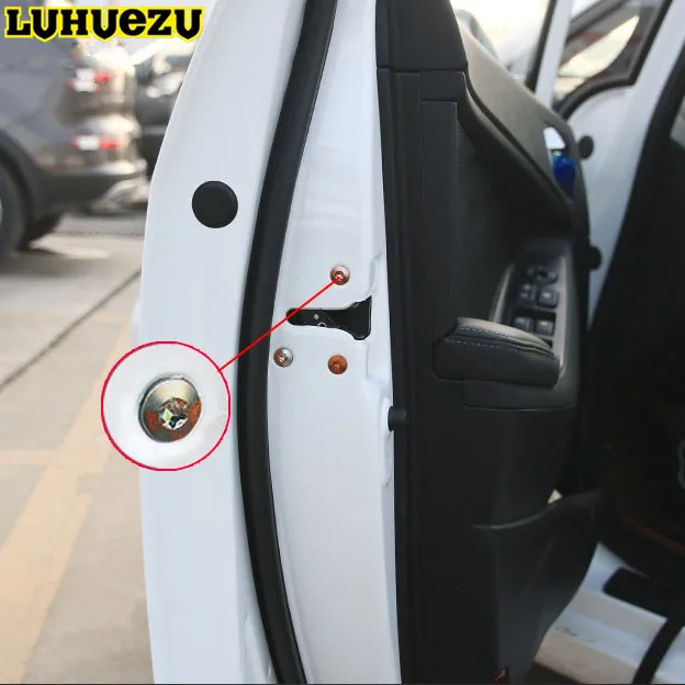 Дверная крышка винта Luhuezu защитная для Ford Mustang Fiesta Ecosport Kuga ession Focus Fusion Explorer Edge