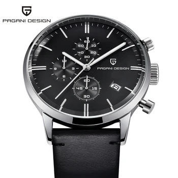 

Chronograph Mens Watch Luxury Limited Editon Gift for Men Fashion Design Waterproof Military Male Man Business Dress Wristwatch