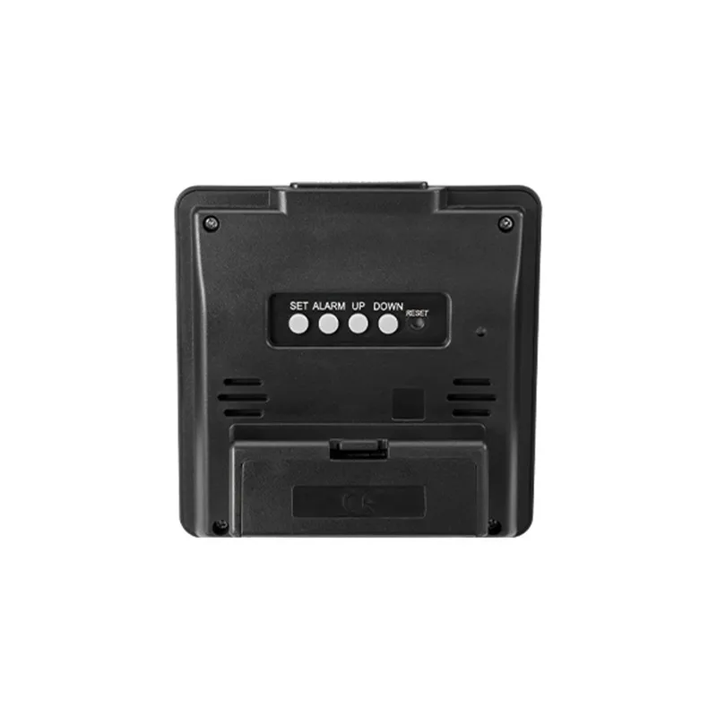 Digoo DG-C2, домашний комфорт, цифровой ЖК-термометр с подсветкой, Настольный будильник, черный, цифровой, синий, подсветка, Настольный будильник