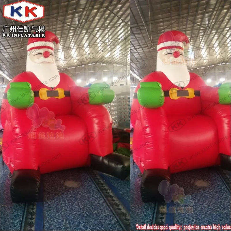 Рождественский надувной Санта-Клаус, Goog цена надувной воздушный шар для рекламы