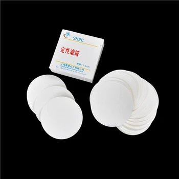 

New 100PCS/bag 7cm Circular Qualitative filter paper Laboratory filter paper medium speed Funnel filter paper