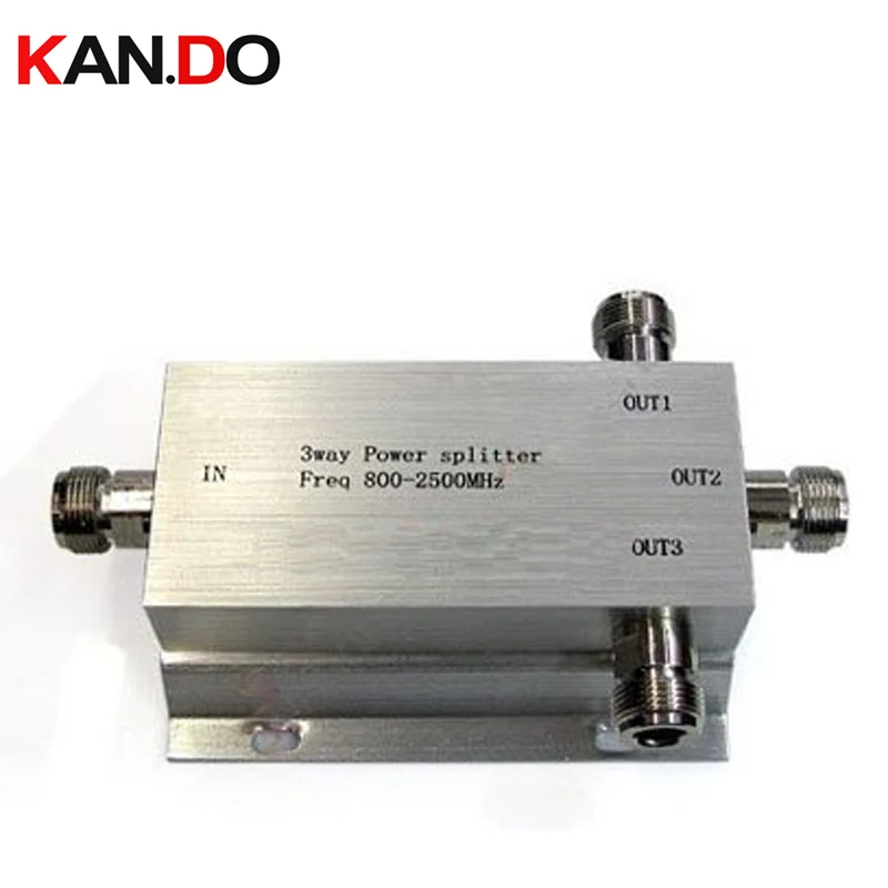 

telecom use 3 Way Power Splitter (800~2500MHz) power divider mobile phone booster signal splitter signal divider communication