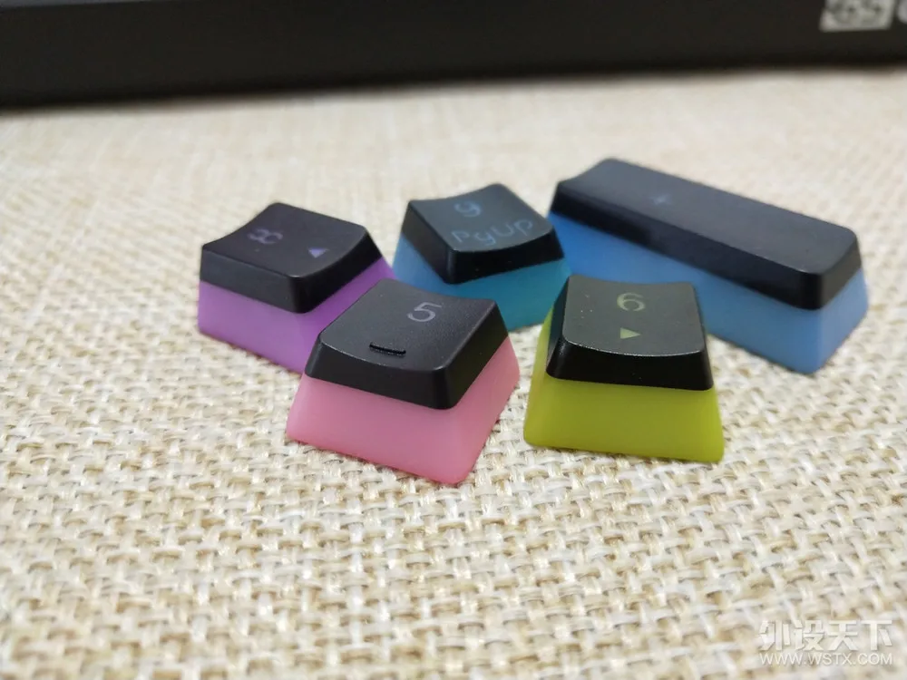 Крутой Джаз с подсветкой двойной кадр Радужный градиент PBT pudding Keycap OEM профиль