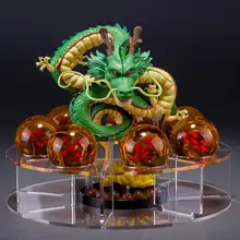 Dragon Ball Z Figurines Shenron Action Figure Shenlong Dragon Ball With Balls Set 7PCS Crystal Dragonballs