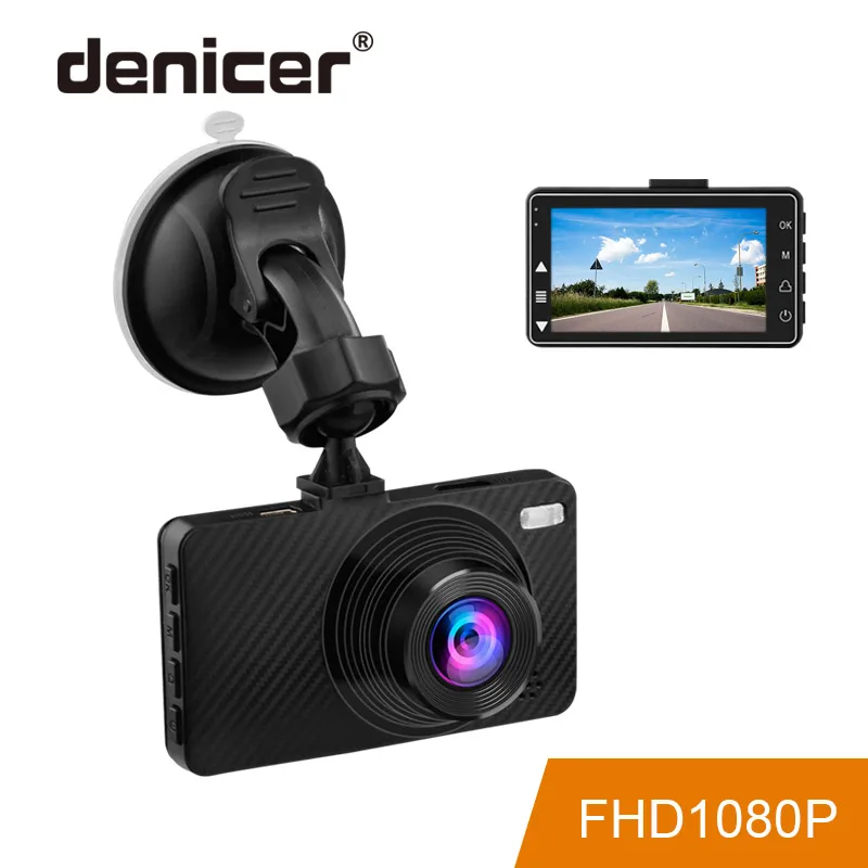 Denicer Full HD 1080P Автомобильный видеорегистратор 3 0 дюймов экран 170 градусов