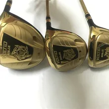 3 шт. Катана Voltio ниндзя Деревянный Набор Катана ниндзя гольфовая клюшка "Вуд" Клюшки для гольфа драйвер+ проход древесина графитный вал с головных уборов