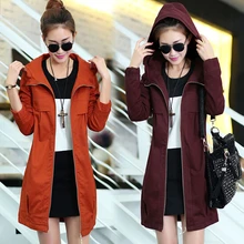 Новое модное женское пальто элегантный Тренч модная женская ветровка и длинные секции