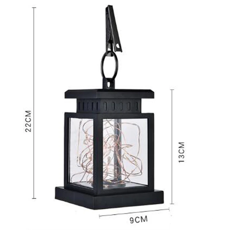 NEW Waterproof LED solar light Solar Garden Solar lamp Outdoor Candle Star Light Chandelier Light String For Garden Christmas  (9)