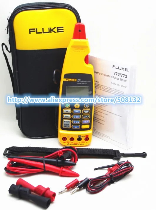 

Fluke 773 Milliamp Process Clamp Meter with soft case F773 mA signal measurements