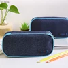 Creative Canvas Pencil Case Large Storage Pen Bag Simple Style Zipper Pencil Bag for Boys&Girls School Stationery Supplies ► Photo 3/5