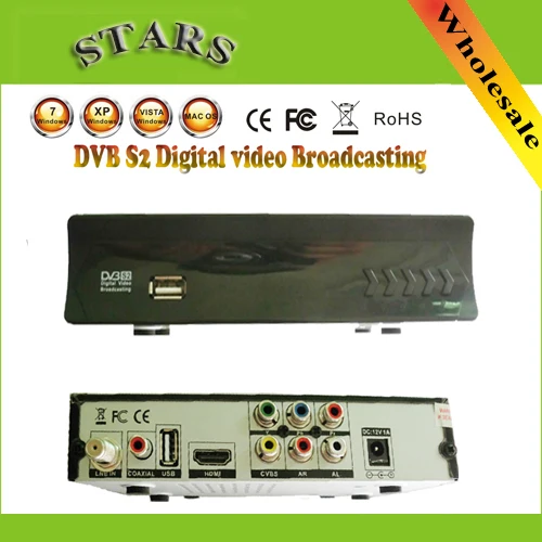 

Digital Video Set Top Box DVB S2 S USB TV stick Tuner for DVB-S2/DVB-S HD satellite TV Receiver compatible Mpeg-4,Free Shipping