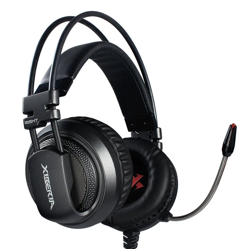 XIBERIA V10 PC Gamer игровая гарнитура шлем с микрофоном светодиодные фонари Стерео