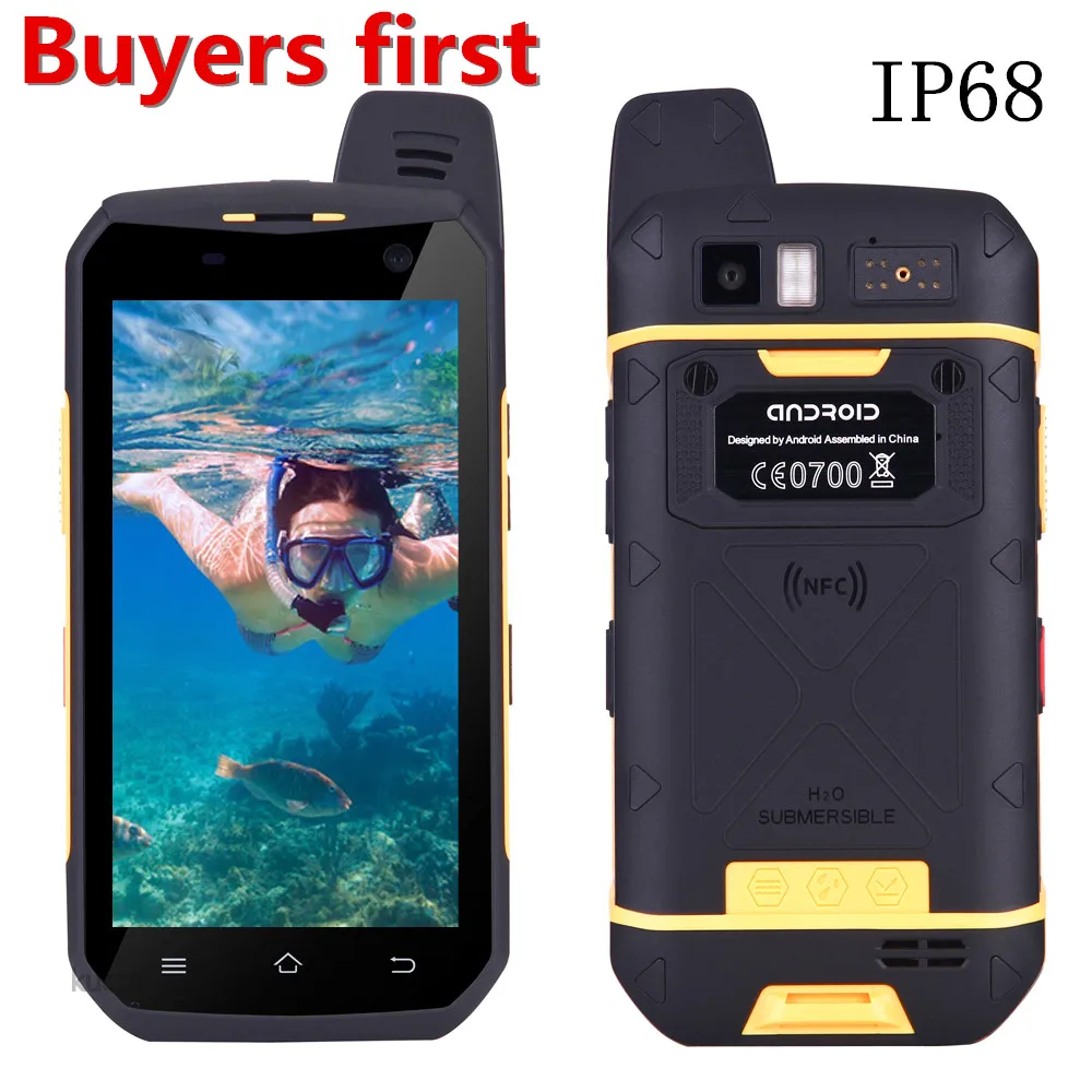 original B6000 Android 6 0 ip68 Waterproof Smartphone MTK6755 Octa Core 4G LTE 4 7 4GB